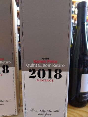 2018 Ramos Pinto, Quinta do Bom Retiro - Vintage Port -, Nieuw