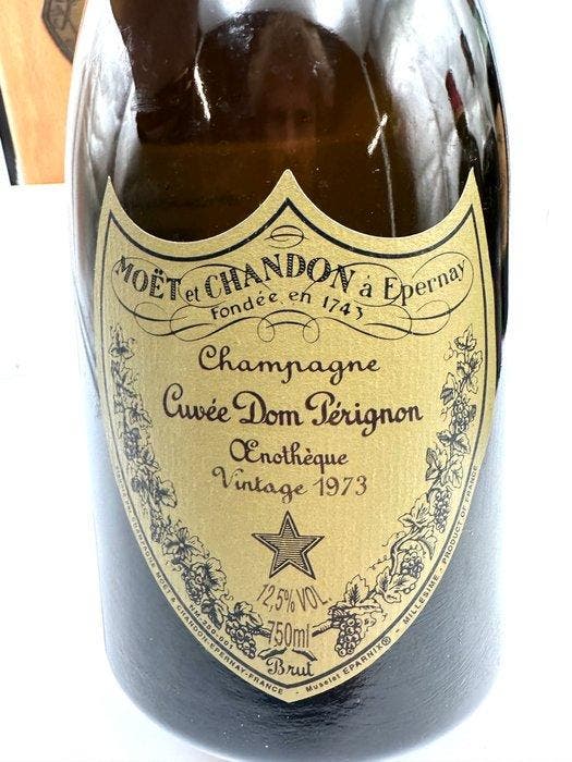 1973 Dom Pérignon, Œnothèque - Champagne Brut - 1 Bouteille, Verzamelen, Wijnen