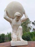 sculptuur, atlas - 70 cm - mgo polystone