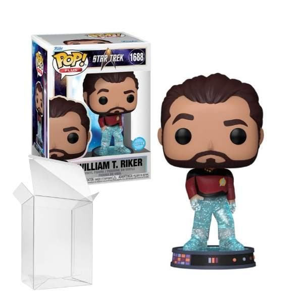 Funko Pop Star Trek  William T Riker Transporter  1688, Verzamelen, Star Wars, Nieuw, Verzenden