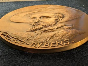 France. Unesco 3-Medals set 400th anniversary of