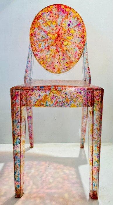 Kartell - Philippe Starck, Valérie D - Chaise - Victoria, Antiquités & Art, Art | Objets design
