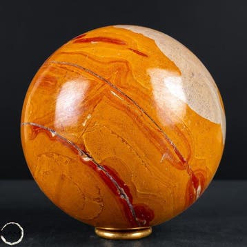 Zeldzame natuurlijke Rode jaspis-agaat-amethist Sphere-