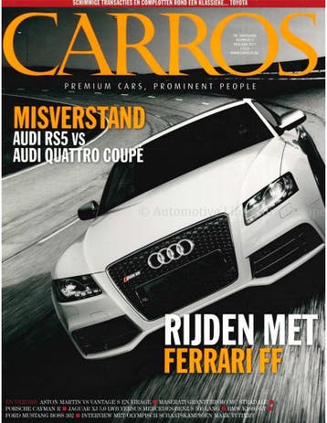 2011 CARROS MAGAZINE 03 NEDERLANDS, Nieuw