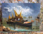 Guido Vuotto (1964) - Pescatori nel mare di Napoli