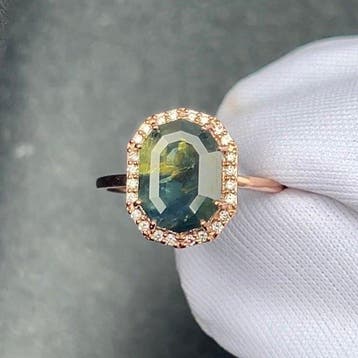 Zonder minimumprijs - Ring - 14 karaat Roségoud, 2,67 gram, Nieuw