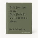 Schrijven leer je zo! - Schrijfschrift 3B - set van 5 stuks, Verzenden, Gelezen, Henk Schweitzer