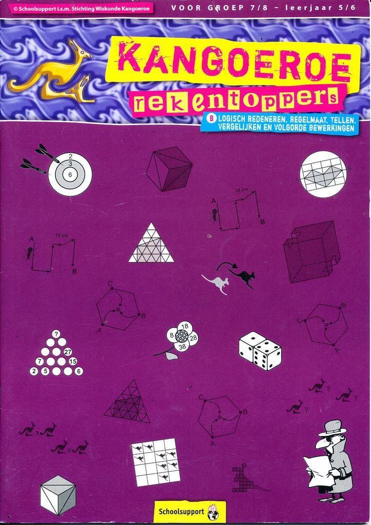 Kangoeroe Rekentoppers B groep 7-8, Boeken, Schoolboeken, Verzenden