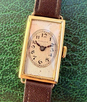 Rolex - Art Deco Ladies’ Wristwatch – Solid 18K Gold – Rolex, Nieuw