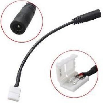 LED strip DC connector 8mm single color vrouwtje 3528, Verzenden, Nieuw