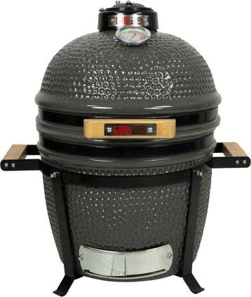 Kamado Barbecue Grill Guru Compact ø33cm / ø13inch - Grij., Verzenden, Nieuw