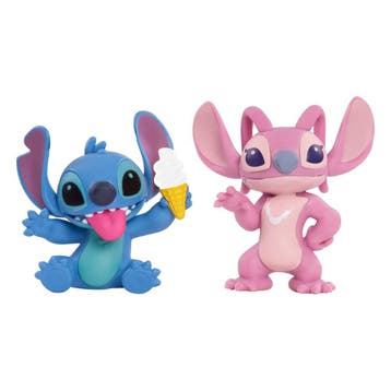 Lilo & Stitch Mini Figure 2-Pack Angel & Stitch 7 cm, Collections, Ophalen of Verzenden