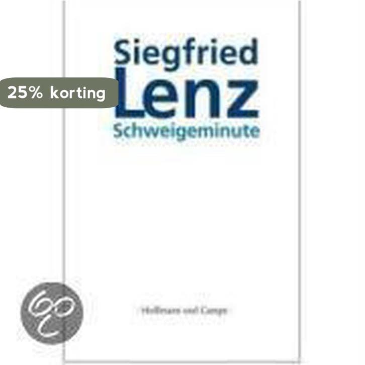 Schweigeminute 9783455042849 Siegfried Lenz, Boeken, Taal | Duits, Zo goed als nieuw, Verzenden