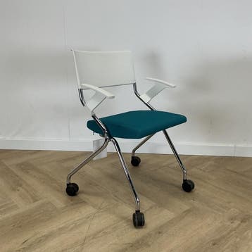 Outlet Complete set van 4 stuks Sedus Flip Flap inschuifbare, Maison & Meubles, Chaises