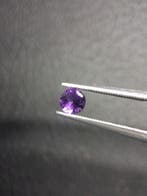 Purple Amethyst Round Cut 4mm 0.251 ct – Natural Amethyst Ge, Handtassen en Accessoires, Overige Accessoires, Verzenden, Nieuw