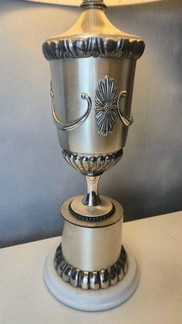 Tafellamp - Zeldzame Empire Lamp - 70 cm - No Reserve -, Antiek en Kunst