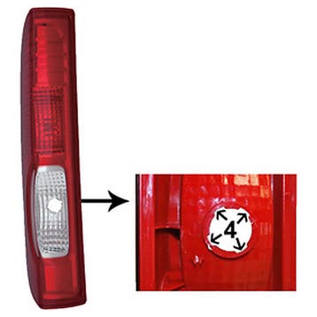 Opel Vivaro 2006-2009 Achterlicht Links (Achterlampen), Auto-onderdelen, Verzenden, Nieuw