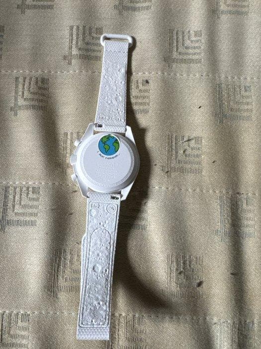 Omega x Swatch - Mission to Earthphase - Sans prix de, Handtassen en Accessoires, Horloges | Heren