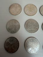 Duitsland. 14 Silber-Gedenkmünzen à 10 Deutsche Mark –, Postzegels en Munten