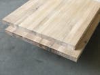 Panelen - massief eiken - +150 maten - GIGA voorraad, Ophalen of Verzenden, Nieuw, Eiken, Plank