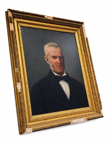 École européenne (XIX) - Portrait d’un notable