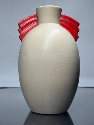 Keramis Boch - Charles Catteau - Vase - 1229 - Faïence -, Antiek en Kunst