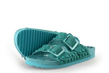 Colors of California Slippers in maat 37 Roze, Kleding | Dames, Schoenen, Slippers, Verzenden, Zo goed als nieuw, Roze