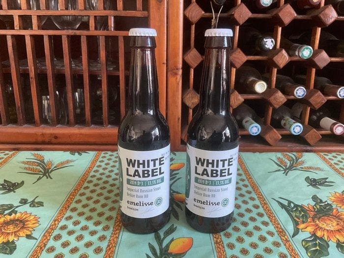 Emelisse - White Label BA - 33cl - 10 flessen, Verzamelen, Wijnen