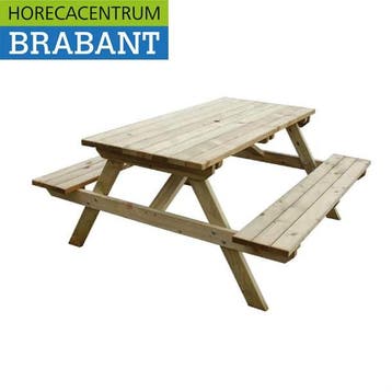 Rowlinson houten picknicktafel Terrastafel 150 cm Horeca, Ophalen of Verzenden, Nieuw in verpakking