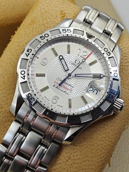 Omega - Seamaster 200m Omegamatic - Heren - 2000-2010, Bijoux, Sacs & Beauté, Montres | Hommes