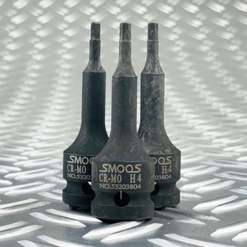 Smoos Losse inbus krachtdop H6 met 1/2 opname - 3 stuks -, Ophalen of Verzenden