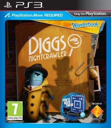 Wonderbook Diggs Nightcrawler (Playstation Move Only), Consoles de jeu & Jeux vidéo, Ophalen of Verzenden
