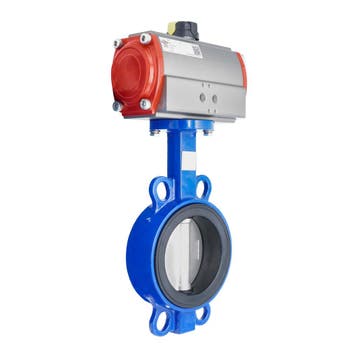 Vanne Papillon Pneumatique DN80 (3 Pouce) Lug Fonte Acier, Verzenden, Nieuw