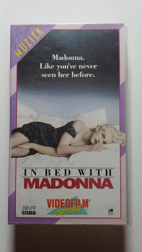 IN BED WITH MADONNA (VHS), Cd's en Dvd's, VHS | Film, Gebruikt