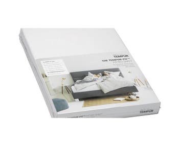 Tempur Hoeslaken Stretch Jersey wit - 180/200 x 200/220 cm, Nieuw