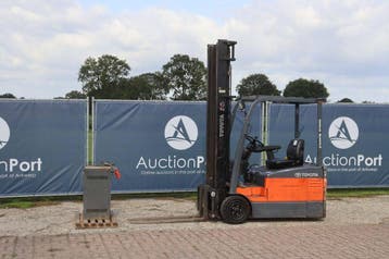 Veiling: Heftruck Toyota 7FBEF15 Elektrisch 1500kg 4.5m 2005, Ophalen
