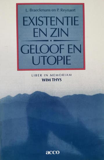 Existentie en zin, geloof en utopie 9789033423802, Verzenden, Gelezen, Peter Reynaert