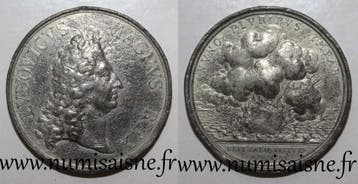 France Medaille Xiv Louis 1692 Seeschlachten Mit Der Engl..., Verzenden