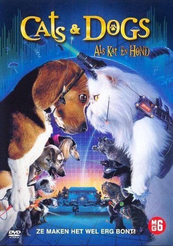 Cats and Dogs (dvd tweedehands film), Cd's en Dvd's, Dvd's | Actie, Ophalen of Verzenden