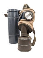 1 Ancien Masque à Gaz Français WW2 / Curiosity - Outil