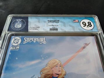 Supergirl #9 - EGC 9.8 - Lucas Meyer Variant - 1 Graded