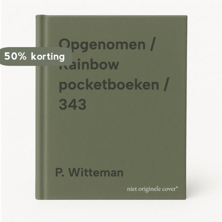 Opgenomen / Rainbow pocketboeken / 343 9789041700933, Boeken, Wetenschap, Gelezen, Verzenden