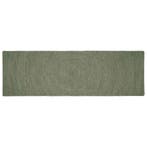 vidaXL Vloerkleden Olijfgroen 80 x 300 cm Jute, Verzenden, Nieuw