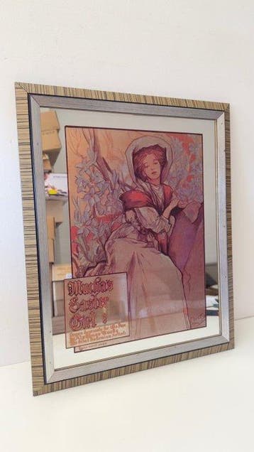 Alphonse Mucha (1860-1939), after - Easter Girl