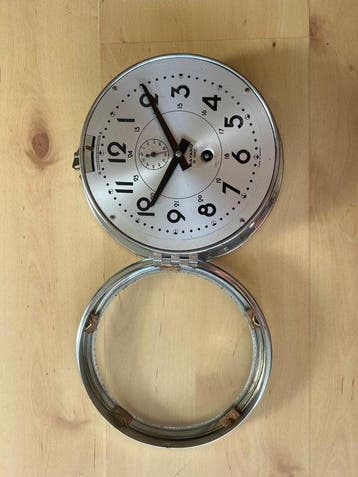 Scheepsklok - bayard 8 dagen uurwerk - Metaal, Glas -