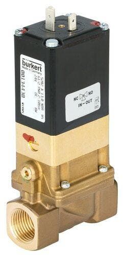 Électrovanne G2 NC Laiton NBR 0.2-10bar/3-145psi 125VDC, Verzenden