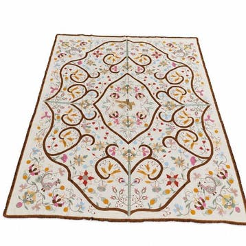 Castelo Branco - Bedsprei - 250 cm - 200 cm - Handborduren