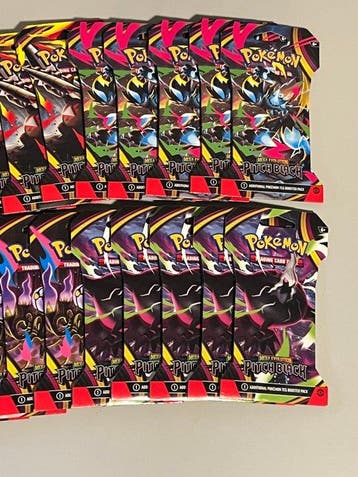 Pokémon - 20 Booster pack - Pitch Black Sleeved booster