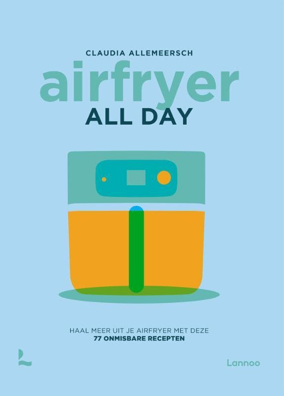 Airfryer All Day | Claudia Allemeersch | Nieuw, Boeken, Overige Boeken, Nieuw, Verzenden