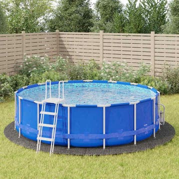 vidaXL Zwembadgrondzeil Ø500 cm polyester geotextiel, Verzenden